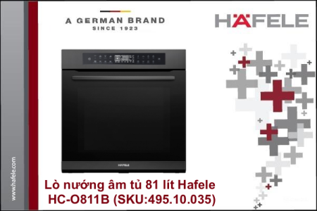 BUILT-IN OVEN 81L HÄFELE HC-O811B  (SKU:495.10.035)